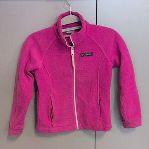 Columbia Pink Fleece Jacket